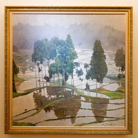 藤田嗣治、【占いの老女】、希少画集画、新品高級額・額装付、状態良好